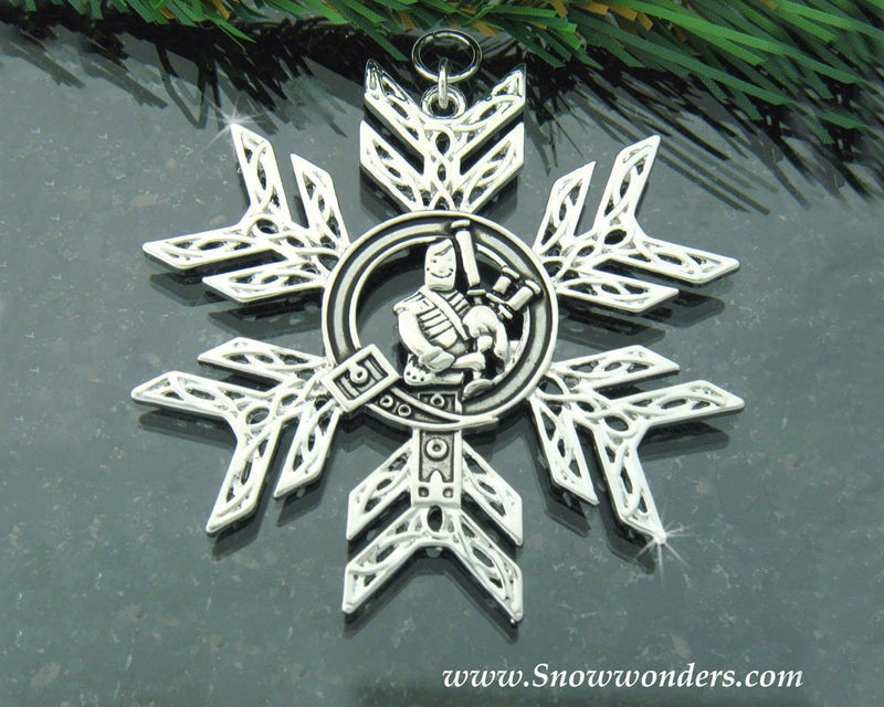 Scottish Piper SnowWonders® Snowflake Ornament/Pendant, JPEW6015