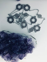 Scottish Thistle 36"Necklace (JPEW5994)
