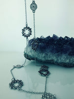 Scottish Thistle 36"Necklace (JPEW5994)