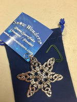 Scottish Thistle IRISH Shamrock SnowWonders® Snowflake Ornament/Pendant, CSF5233