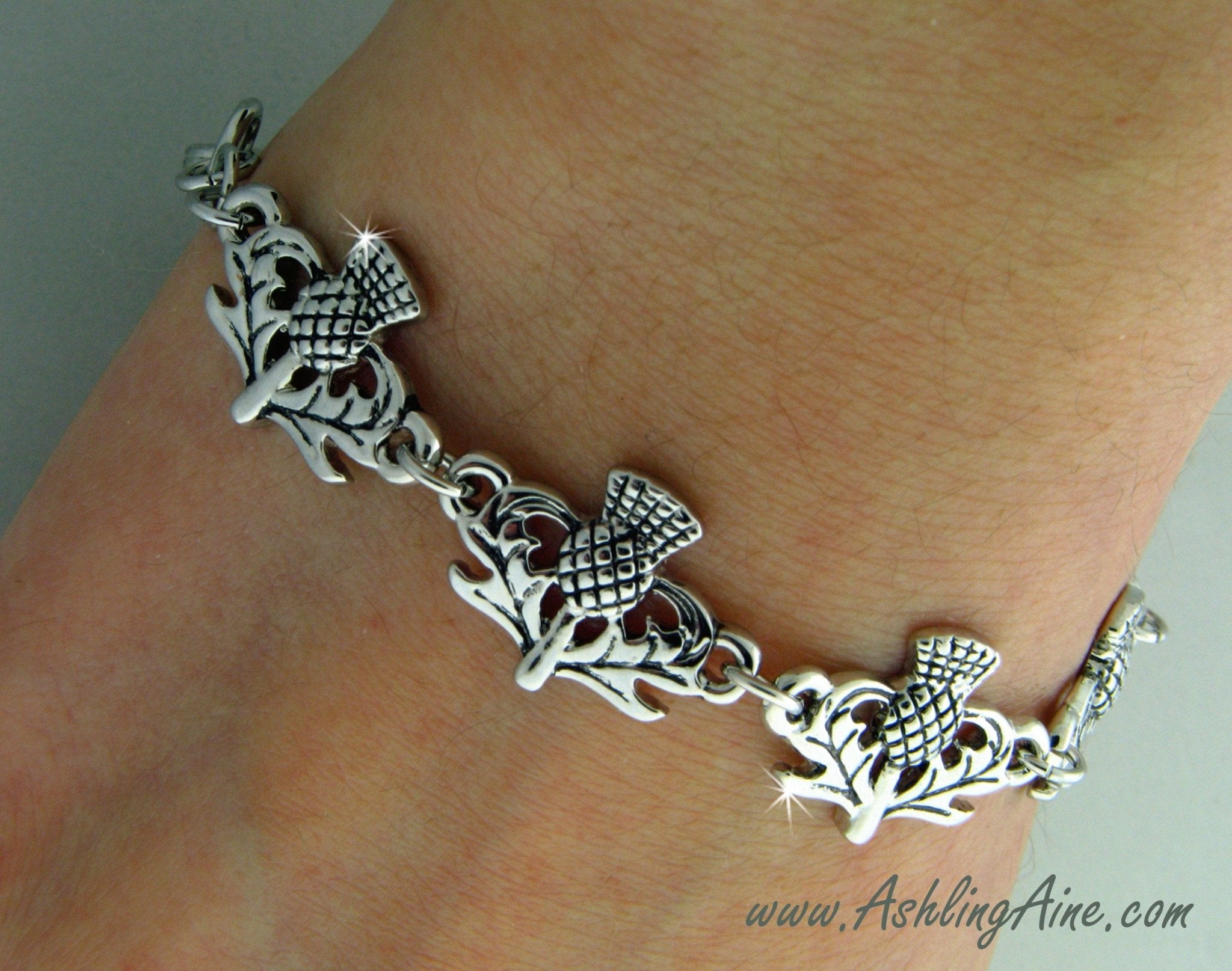 Scottish Thistle bracelet