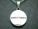 Scottish Thistle Victory Adjustable Charm Link Bracelet (S123)