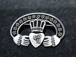 Shamrock & Claddagh Pin/Pendant (JPEW6075)