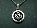 Sister Knot Pendant w/ Chain, s115