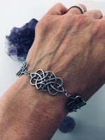 Sister/Family Knot Reflections Eternity bracelet (S287)