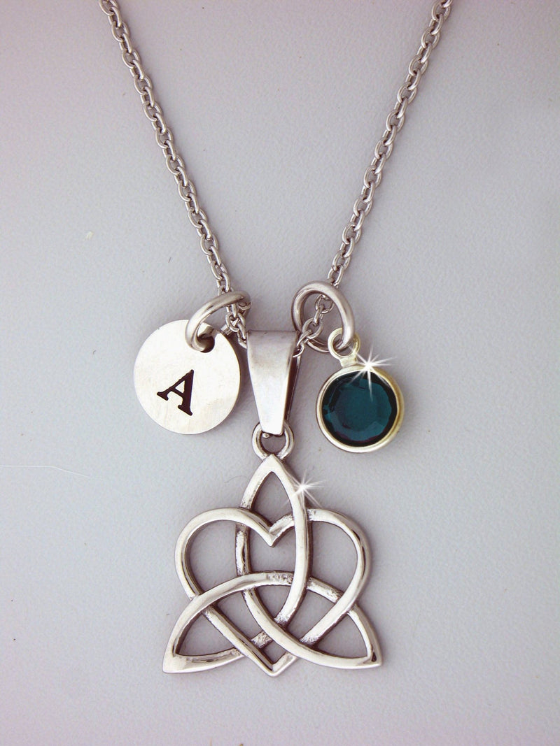 Sisters/family Knot Necklace (S225Necklace)