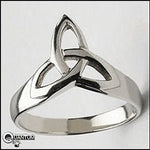 Sleek Modern Trinity Ring (s32)