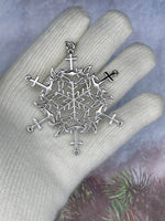 Starfish & Anchors Snowflake Ornament (SW6067) SnowWonders® Collectable Ornaments - Shop Palmers