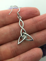 STRENGTH Trinity Stainless Steel Celtic Earrings (HM61)