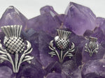 Three sizes Scottish Thistle post Earrings, Scotland post earring (3-posts)