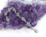 Trinity Bracelet OR ANKLET You Pick (HM158 ) Celtic Bracelets, 316 L Stainless Steel Bracelet