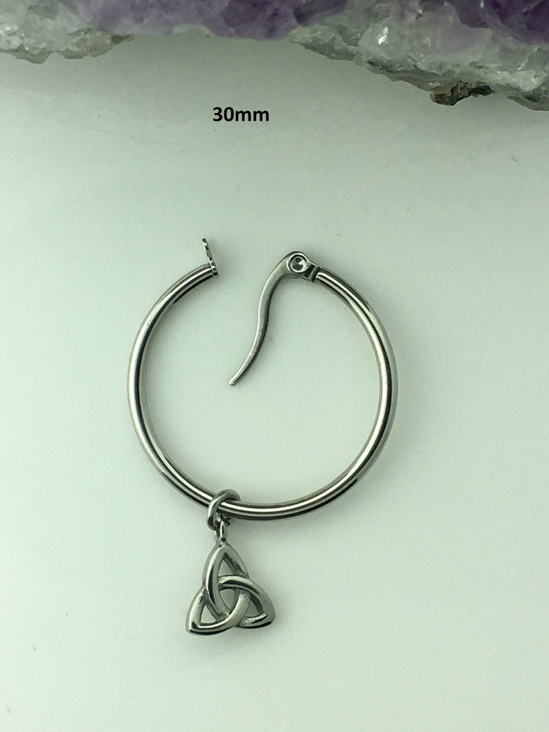 Trinity Hoop  Earrings (HM79)