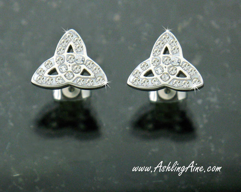 Trinity Knot Post Earrings, s159