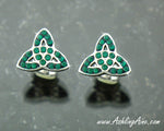 Trinity Knot Post Earrings, s159