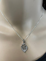 Trinity Mother's Love Sterling Silver Necklace (CSS6) Mother with child - Shop Palmers
