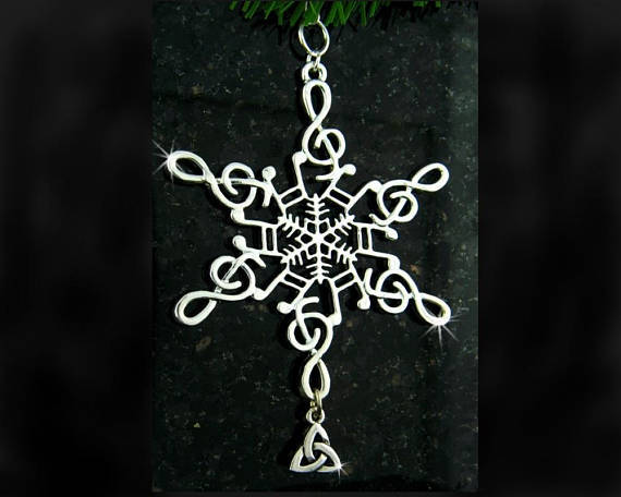 Trinity Music Snowflake SnowWonders® Ornament (5151Trinity)