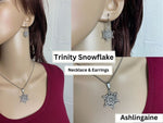 Trinity SnowWonders® Necklace & Earrings (S383-384) - Shop Palmers