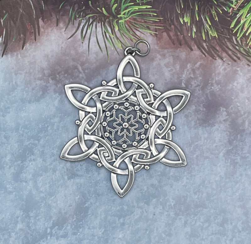 Trinity SnowWonders® Snowflake Christmas Ornament (SW6069) Scottish Christmas Ornament - Shop Palmers