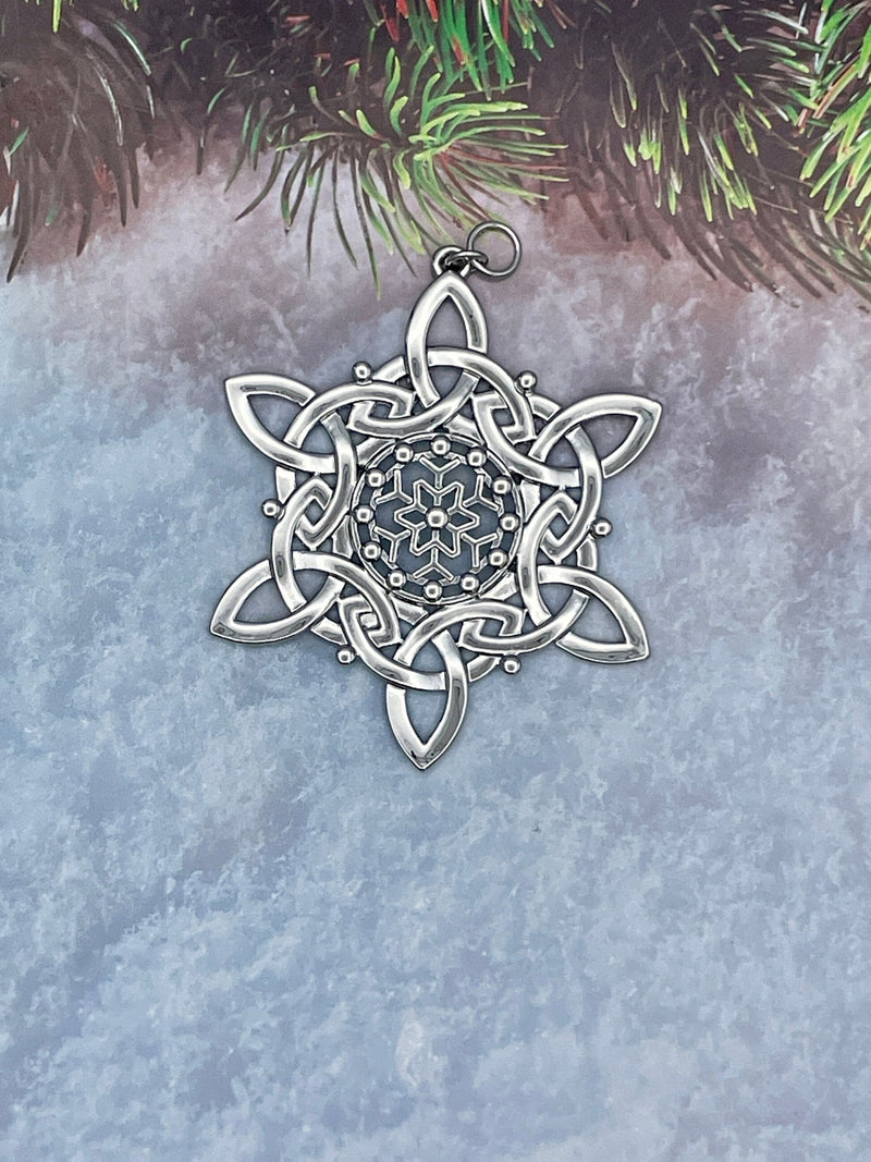 Trinity SnowWonders® Snowflake Christmas Ornament (SW6069) Scottish Christmas Ornament - Shop Palmers