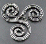 Triskele Celtic Kilt Sash Coat Pin (JPEW6067)