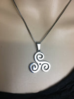 Triskelion Celtic Pendant , s197