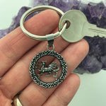 Welsh Dragon KEY RING, (KEY-S214)