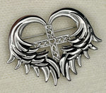 Wings of Faith Cross Pin (Jpew7024) Angel wings, Infinity Cross - Shop Palmers