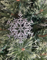 Wings of Faith Cross Snowflake Ornament (SW6065) Angel wings, Infinity Cross Ornament hearts faith - Shop Palmers